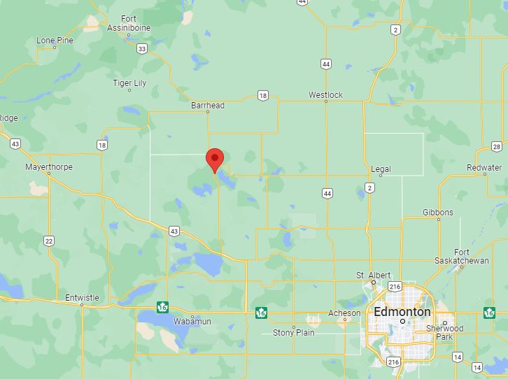 Google map marker on Birch Cove
